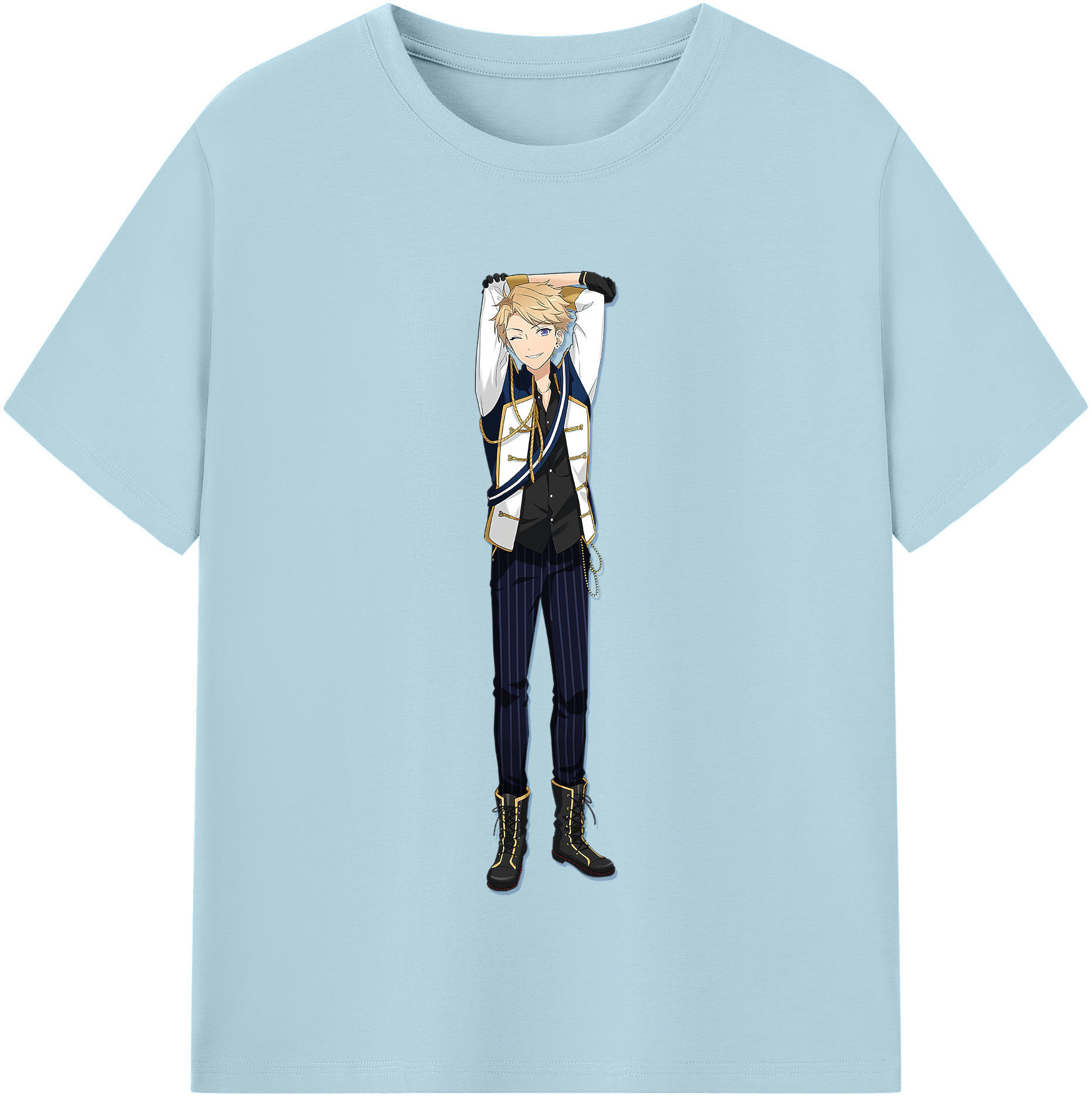 （画像用） あんさんぶるスターズ! Ensemble Stars 綿100％半袖Tシャツ（フロントプリント）